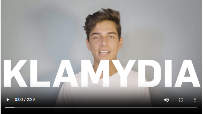 Se filmen om klamydia på klamydiahjemmetest.dk